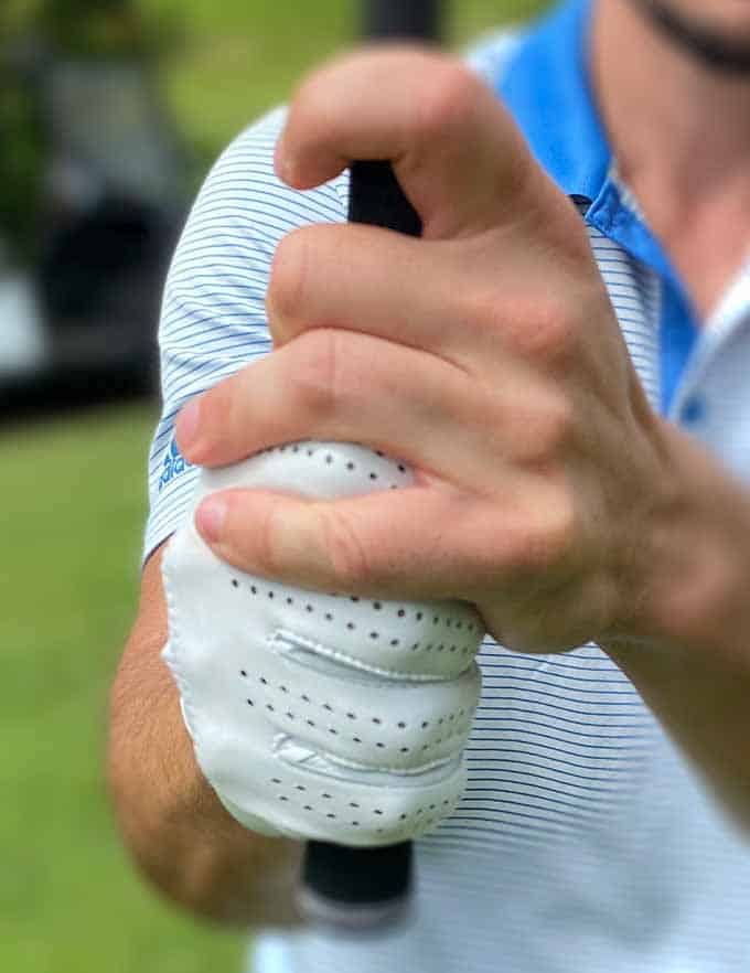 how to do overlap golf grip