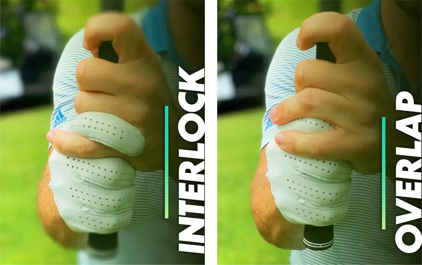 interlock golf grip vs overlap golf grip