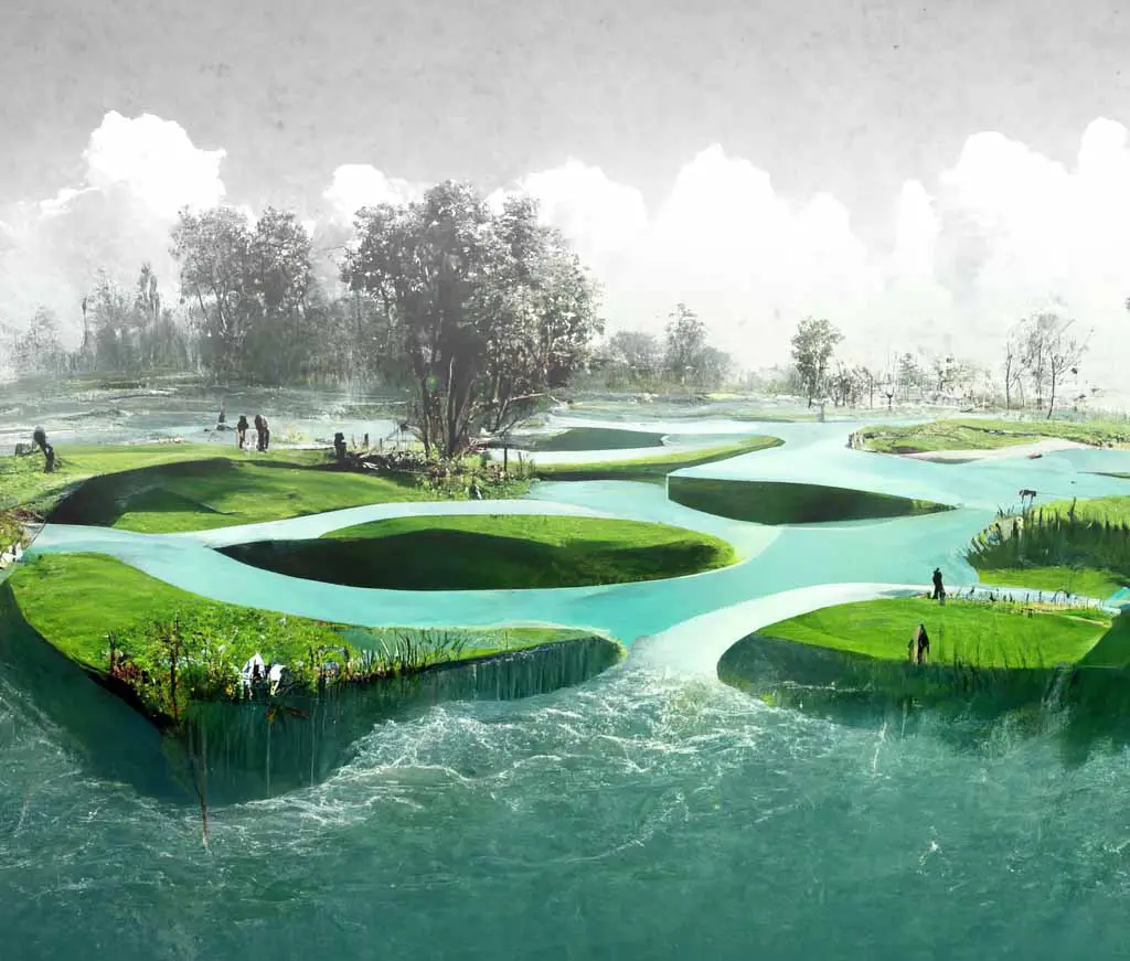 hard golf course layout